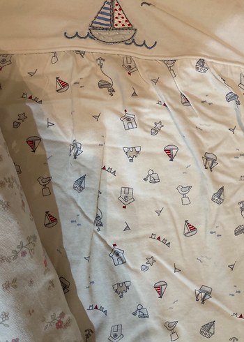 Beyaz Desenli Çocuk Uyku Tulumu - Görsel 7