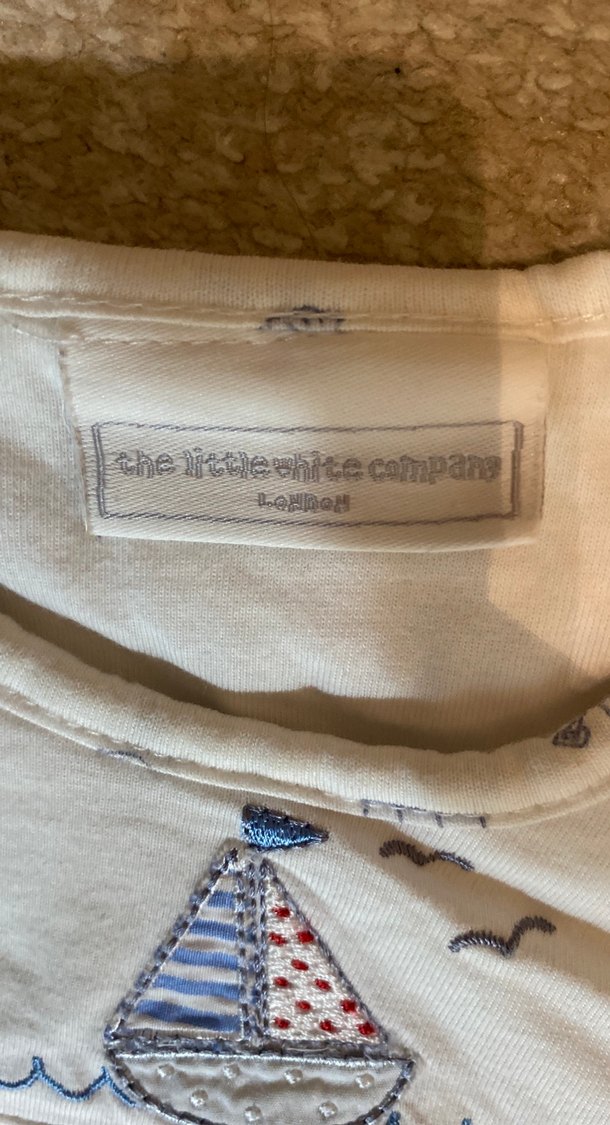 Beyaz Desenli Çocuk Uyku Tulumu - Görsel 2