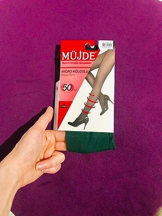 Müjde 50 Denye Opak Külotlu Çorap