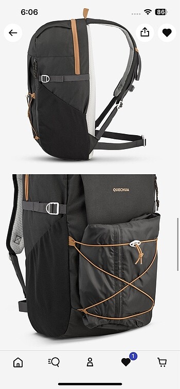 Decathlon Decathlon sırt çantası trekking