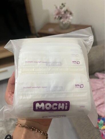 Mochi anne sütü saklama poşeti