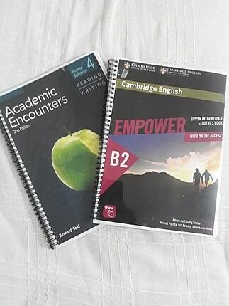 İngilizce 5.seviye Empower student book& 4.ve 5.seviyeye uygun A