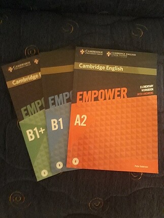 Empower workbook- 3 lü set bir arada(A2 , B1 , B1+)