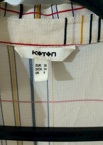 Drapeli Kolsuz Bej Kadın Gömlek - Görsel 2