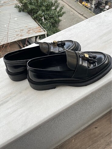38 Beden siyah Renk Beymen club siyah loafer