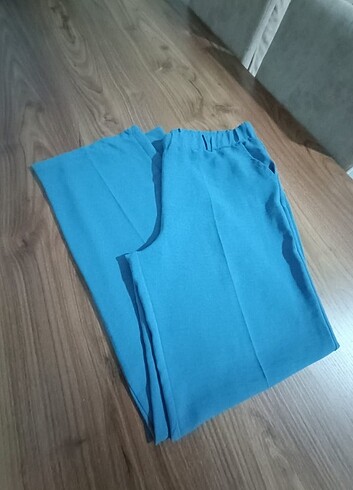 42 Beden mavi Renk Kadın pantolon 