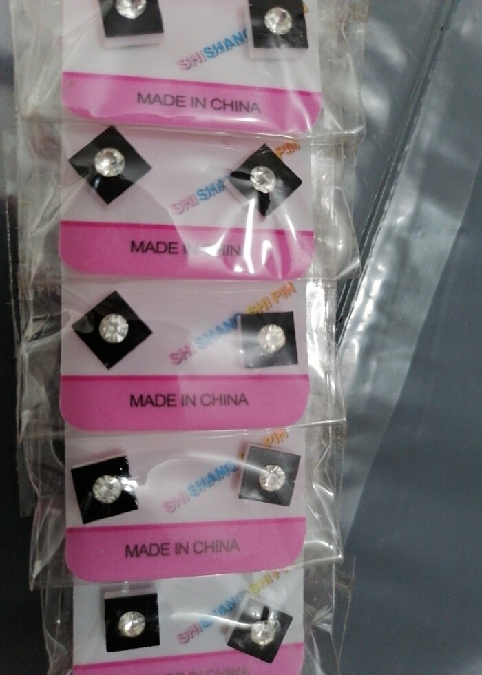 4 çift mıknatıslı küpe  - Görsel 2