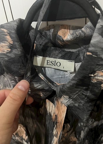 38 Beden Locco Moda Kadın Taşlanmış Oversize Gömlek