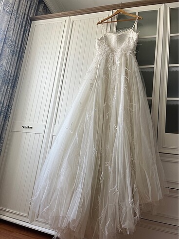 Helen model temiz 36-38 beden gelinlik - Görsel 5