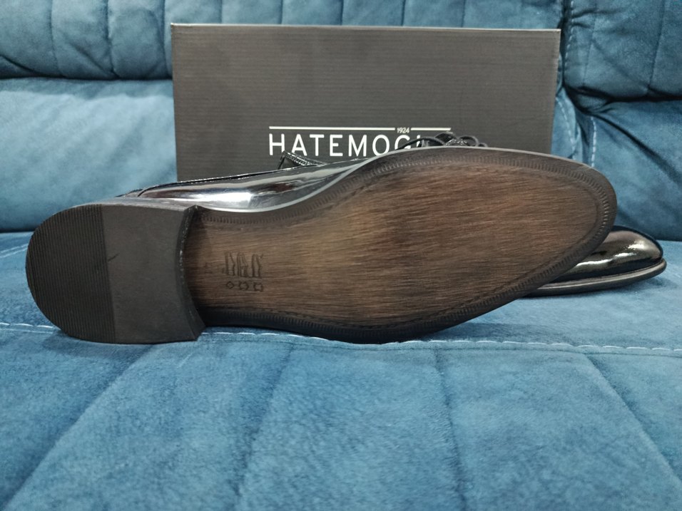 Hatemoglu Siyah Rugan Erkek Klasik Ayakkabı - Görsel 2