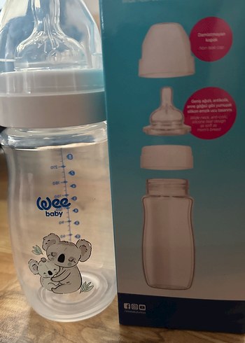 Wee Baby Geniş Ağızlı Bebek Biberonu 250 ml - Görsel 4