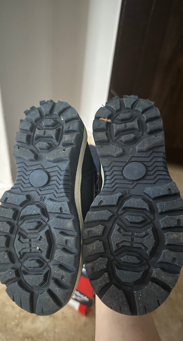 Erkek Çocuk Lacivert Baskılı Cırt Cırtlı Bot - Görsel 5