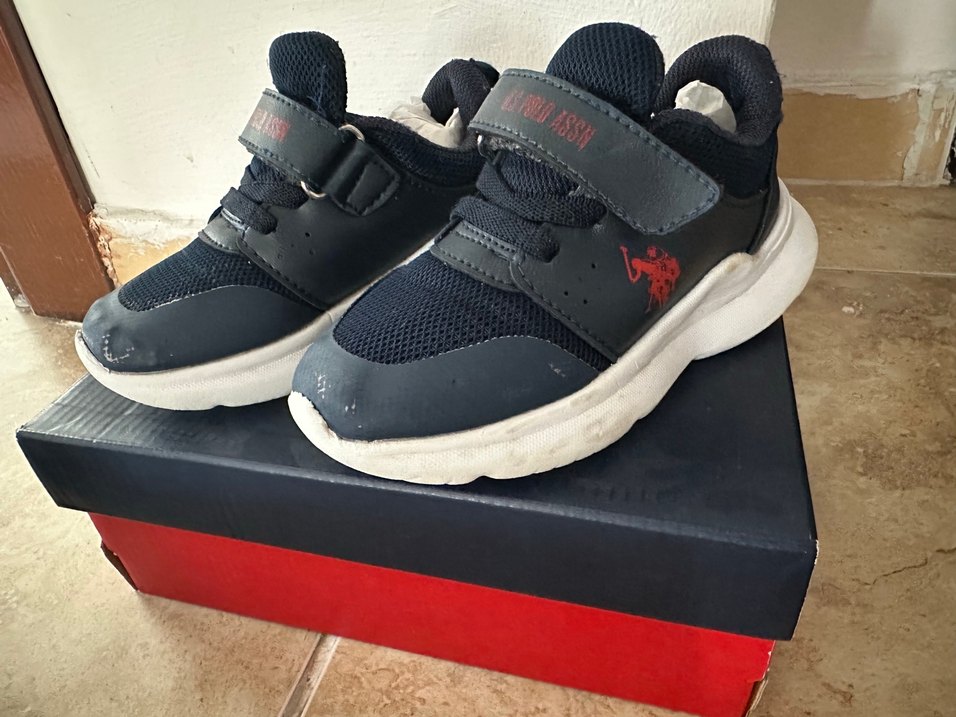 Lacivert Erkek Çocuk Spor Ayakkabı Us Polo - Görsel 4