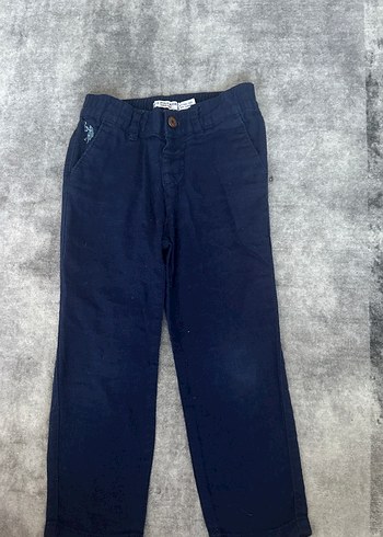 4 Yaş Beden mavi Renk Erkek Çocuk Düğmeli Regular Fit Kot Pantolon
