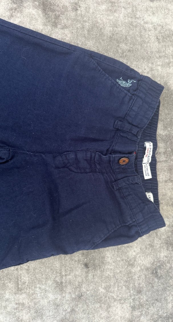 Erkek Çocuk Düğmeli Regular Fit Kot Pantolon - Görsel 2