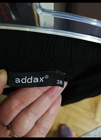 38 Beden siyah Renk Addax kumaş pantolon 