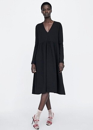 Zara uzun elbise - Görsel 6