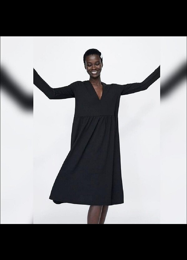 Zara uzun elbise - Görsel 2