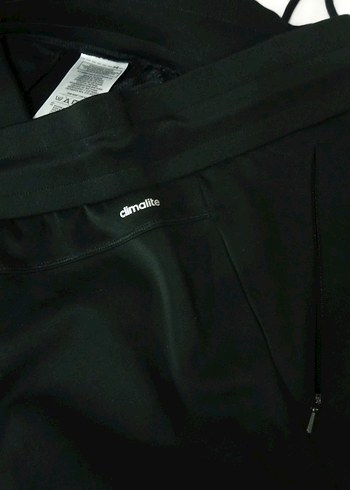 Adidas Siyah Kadın Rahat Kesim Eşofman Altı, jogger - Görsel 9