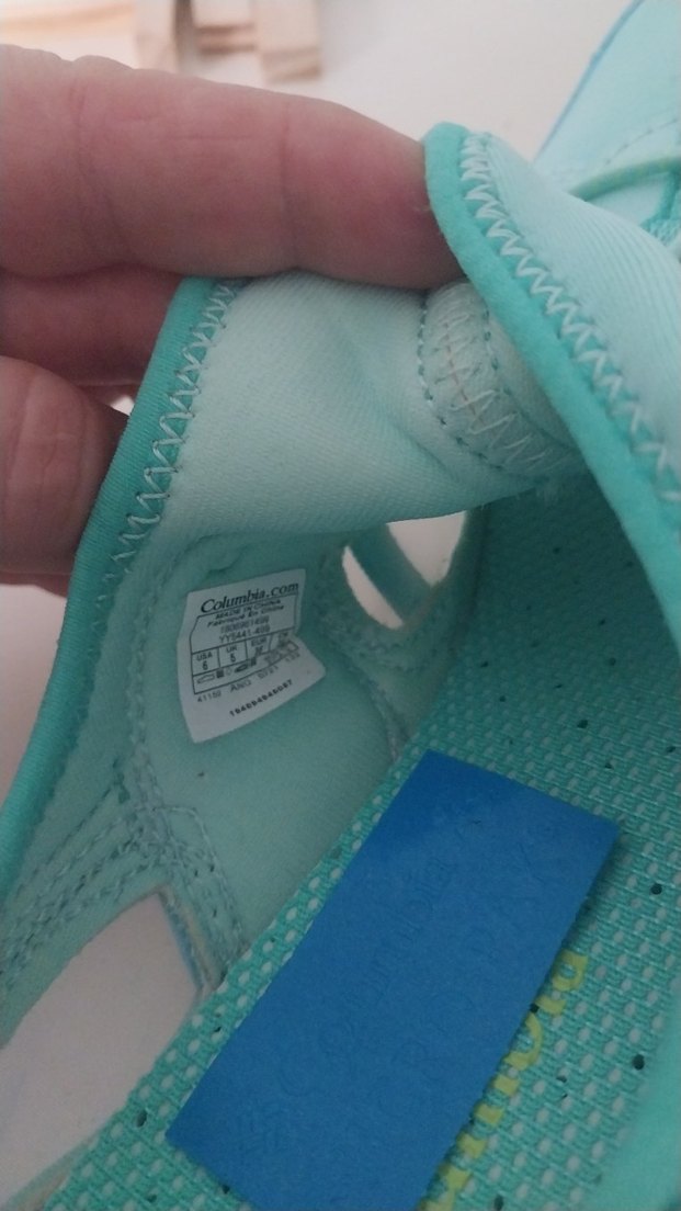 Kadın Turkuaz Spor Ayakkabı Wedge Topuklu - Görsel 4