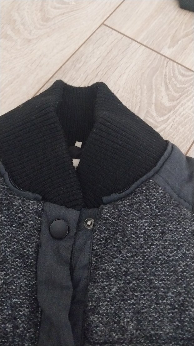 Düğmeli Gri  Yelek - Görsel 2