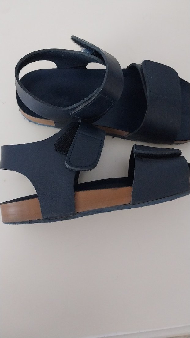 #Erkek Çocuk Lacivert Tokalı Terlik - Görsel 3