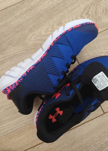 Adidas #erkek Çocuk ayakkabı Mavi Under Armour Ayakkabısı Velcro