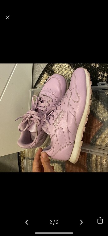 Reebok Lila reebok spor ayakkabı