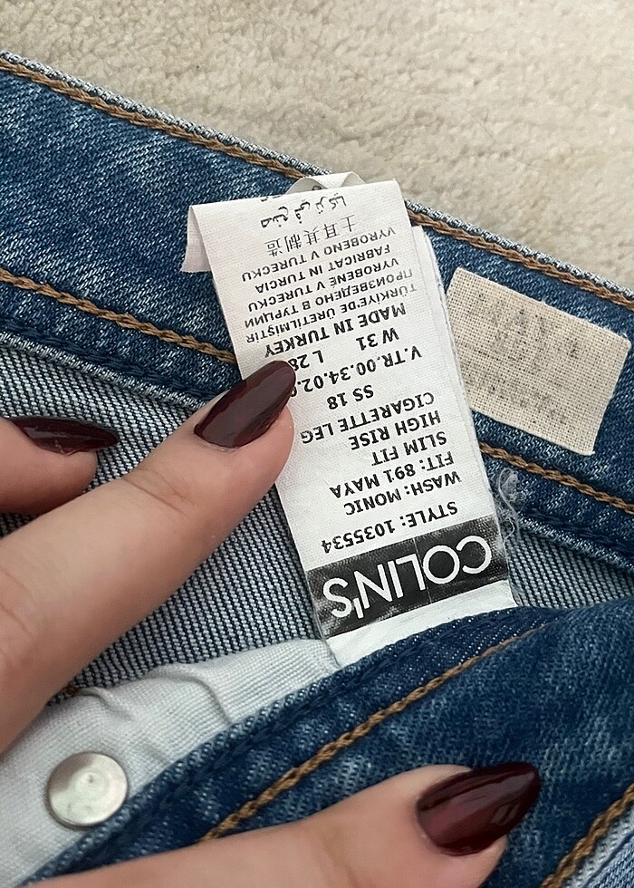 Colins kot pantolon - Görsel 3