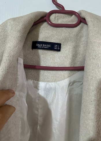 Krem uzun kaban - Görsel 4