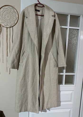 Krem uzun kaban - Görsel 2