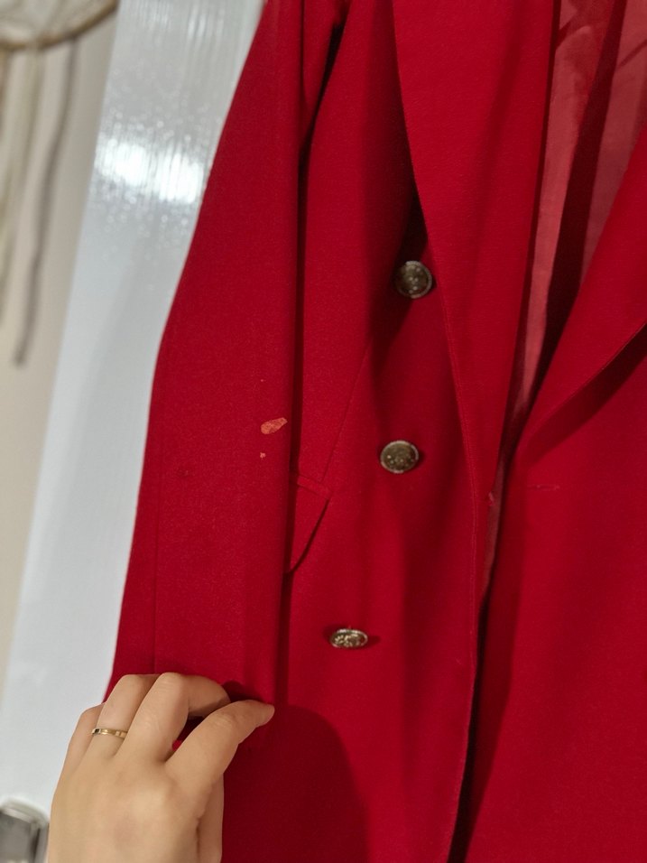 Milla 38 beden kırmızı blazer - Görsel 3