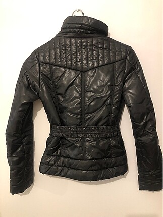 Tommy Hilfiger Tommy Hilfiger kapüşonlu siyah mont