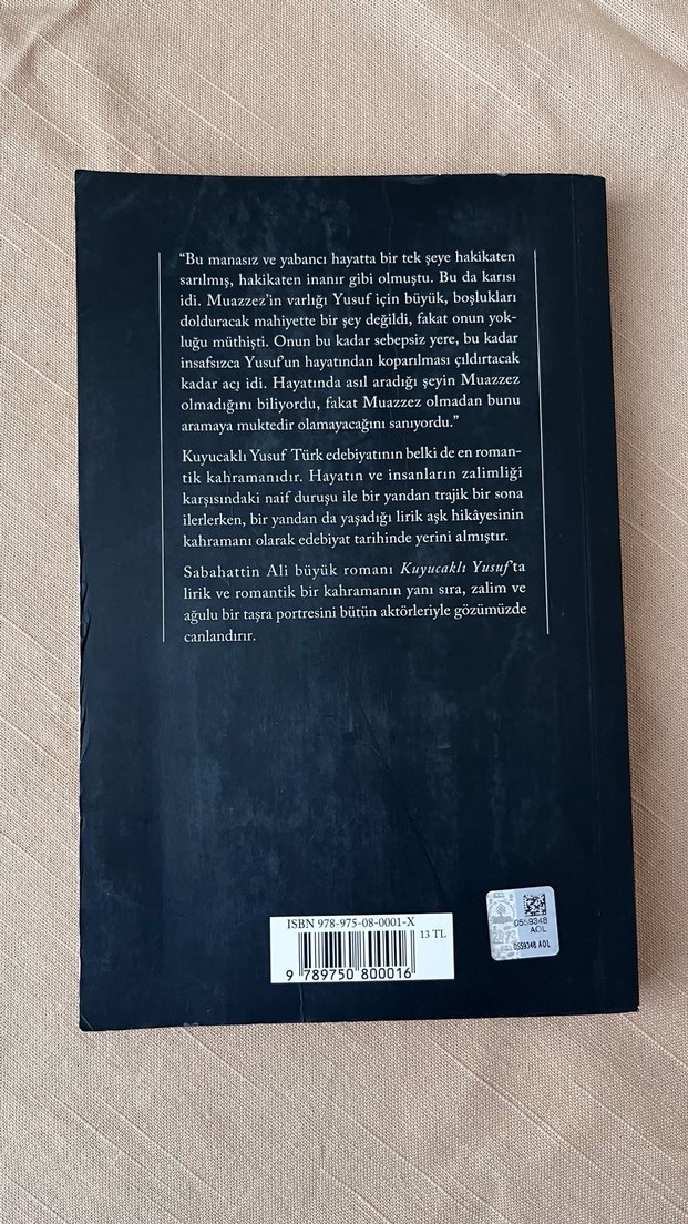 Sabahattin Ali - Kuyucaklı Yusuf Romanı - Görsel 2