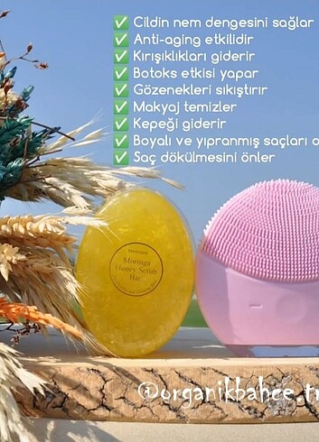 Diğer Ballı kükürtlü moringalı sabun