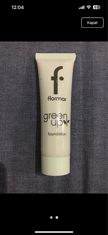 Flormar green up foundation