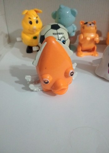 Renkli Karışık Plastik Oyuncak Figürler - Görsel 6