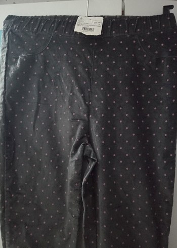 lc waikiki ince kadife pantalon tayt - Görsel 2