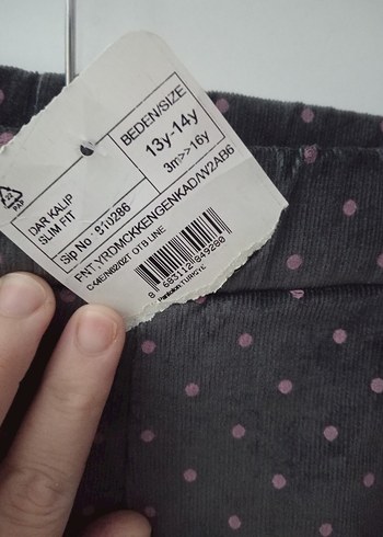 lc waikiki ince kadife pantalon tayt - Görsel 5
