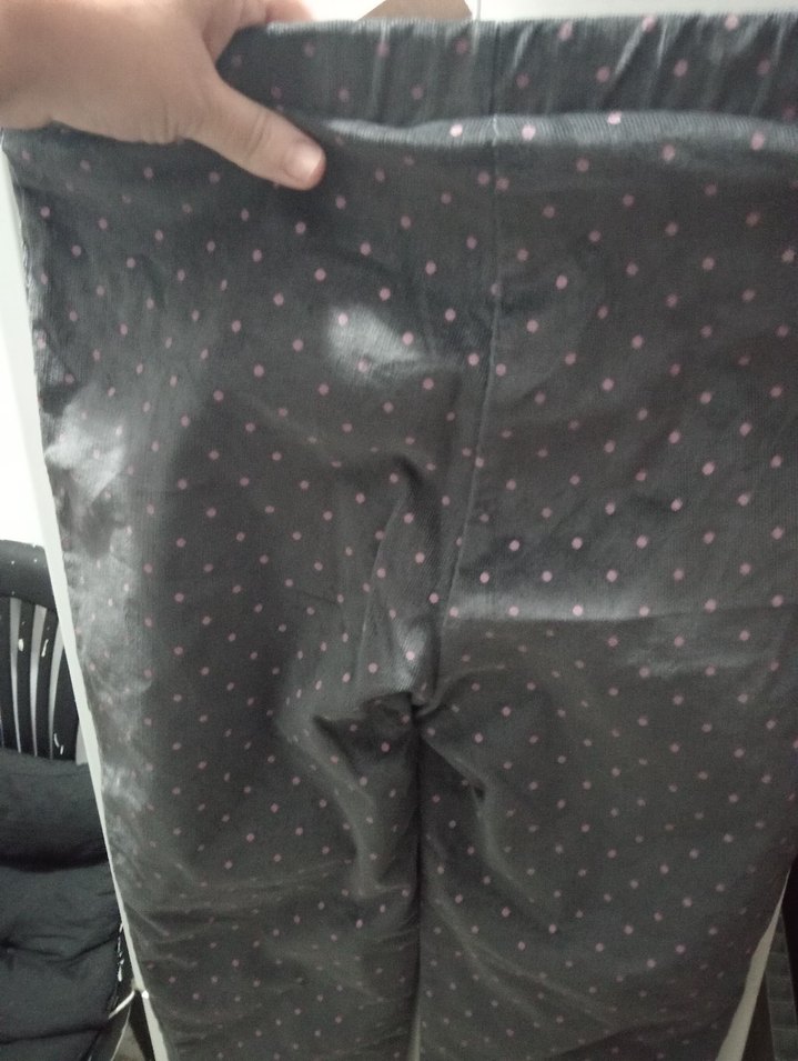 lc waikiki ince kadife pantalon tayt - Görsel 3