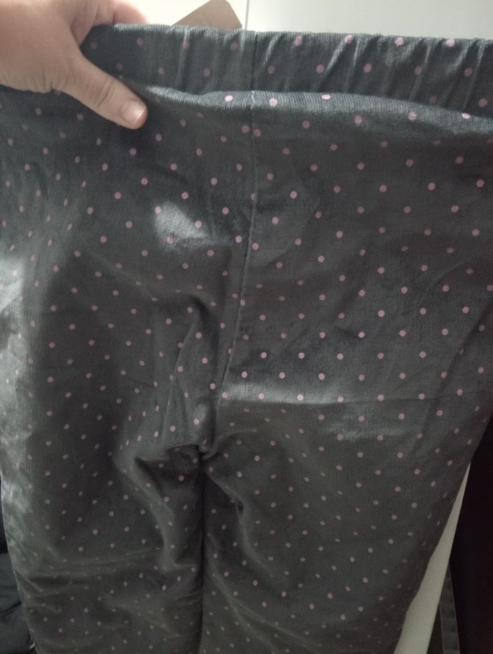 lc waikiki ince kadife pantalon tayt - Görsel 4