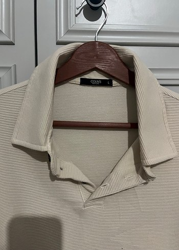 Bej Erkek Polo Tişört - Görsel 2