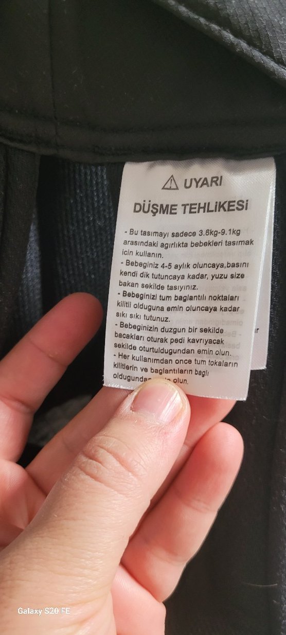 baby2go Siyah Bebek Taşıyıcı - Görsel 4