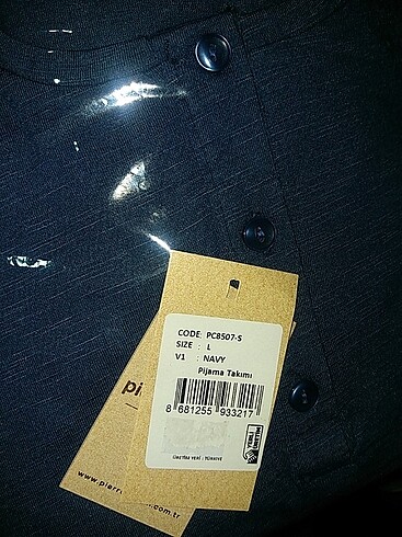 l Beden pijama takımı
