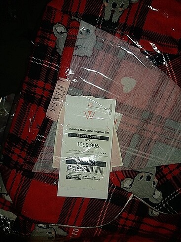 Suwen pijama takımı