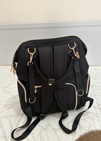 Siyah Desenli Bebek Çantası - Görsel 5