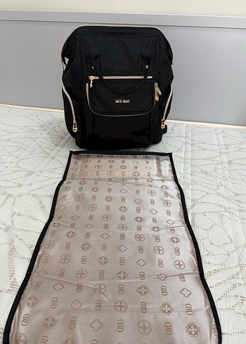 Siyah Desenli Bebek Çantası - Görsel 7