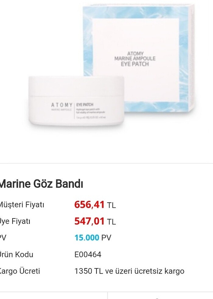 Marina göz bandı - Görsel 3