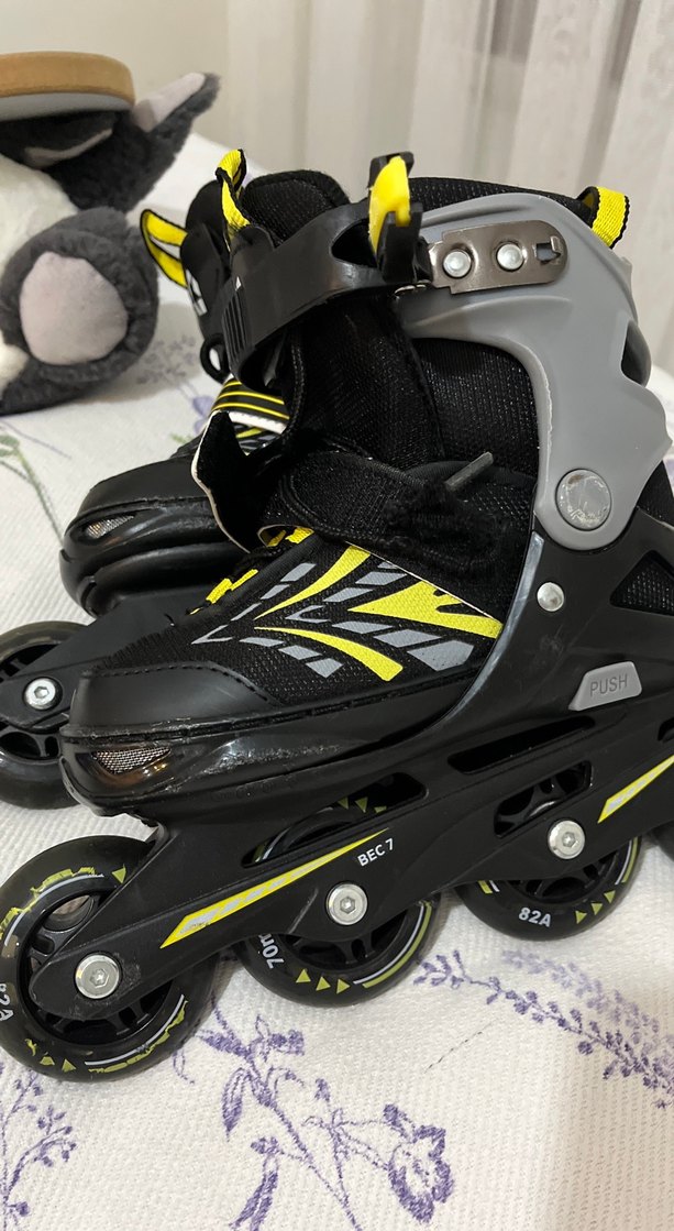 Sarı Siyah Erkek Spor Paten - Görsel 3