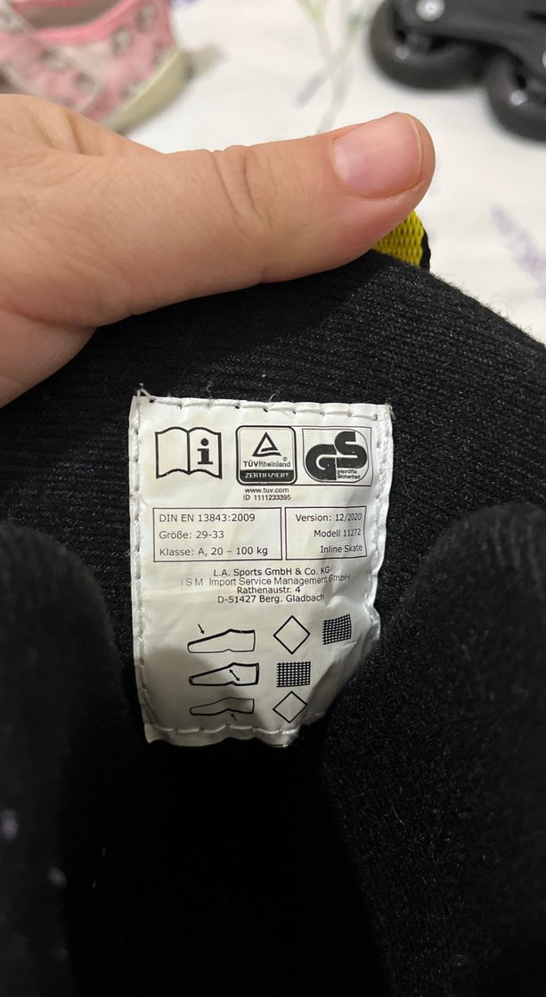 Sarı Siyah Erkek Spor Paten - Görsel 5